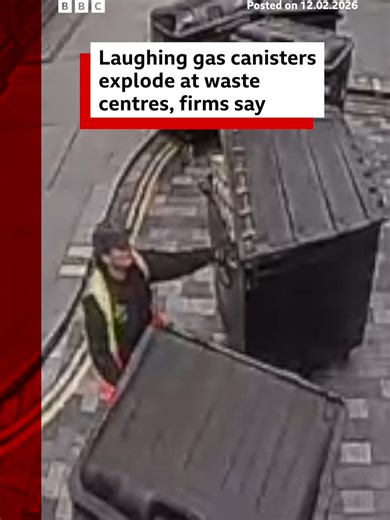 Waste companies say they are seeing hundreds of explosions each week, costing millions of pounds to repair damage, and threatening workers' safety. #Explosion #Gas #Waste #BBCNews