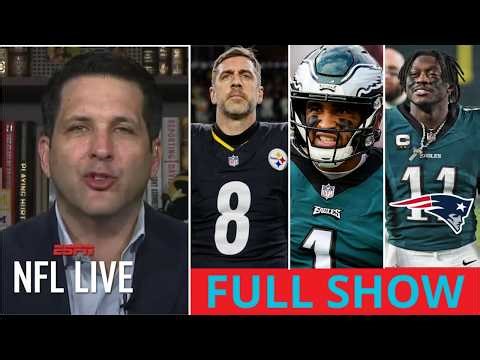 FULL NFL LIVE | Steelers trade Aaron Rodgers - Eagles over Cowboys in NFC East - AJ Brown?