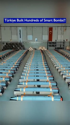 Türkiye Mass Producing Hundreds of TOLUN Bunker Buster Bombs!!