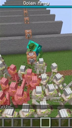 iron golem deathrun vs all mutant monsters