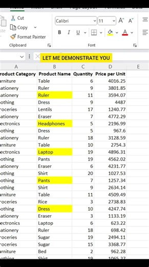 Filter Data by Cell Color in Excel 🔥🤯 #excel #spreadsheetmagic #exceltips #exceltrick #exceltutorial