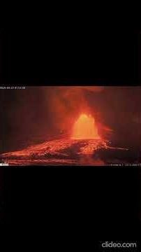 Kilauea Eruption Sends Lava Arcs Into the Sky #breakingnews#volcano