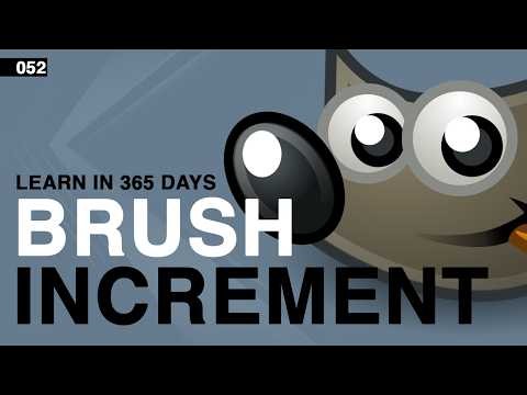 Incremental Paintbrush Option in Gimp Explained
