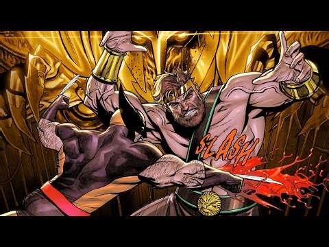 Wolverine versus Hercules and ADAMANTINE (The Metal Of The Gods)