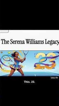 Serena Williams: The Queen Who Dominated Tennis! 👑🎾 | Sporting Flare