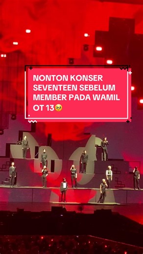 siapa yg kemarin nonton konser seventeen juga dijakartaa? @SEVENTEEN #seventeen #carat #fyp #kpop