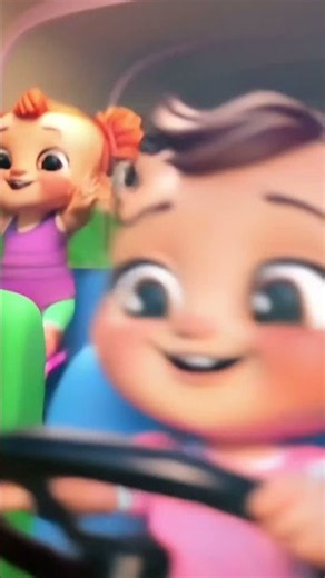 🚌 The Wheels on the Bus 🌈🎵| Part 1 #kidsanimation #kidssongs #kidsvideo #nurseryrhymes #part1