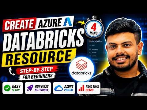 Azure Databricks Tutorial for Beginners | Create Your First Workspace in Azure (2026)