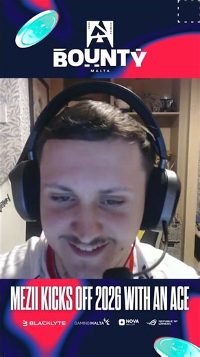 WHAT?! The King @mezii kicks off 2026 with an ACE 👑😱