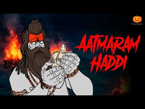 ATMARAM HADDI | Hindi Horror Stories | Scary Pumpkin | Animated Stories