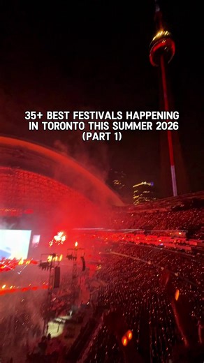 How many of these festivals will you check out? Toronto is packed with festivals from May through August, from food and music to cultural celebrations and major events across the city. Whether you’re heading to Taste of Little Italy, catching a movie outdoors, or planning around the World Cup energy in June, there’s something happening almost every week. Save this list so you don’t miss out on any of them. 📍 Toronto 🗓️ May – August 2026 #todotoronto #torontoevents #thingstodointoronto #toronto