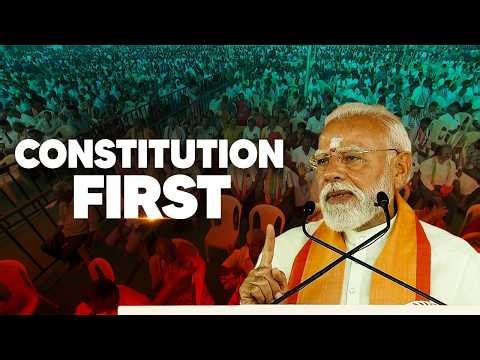 PM Modi's BIG statement in Madurai - 'nobody needs to fear in a democracy'!