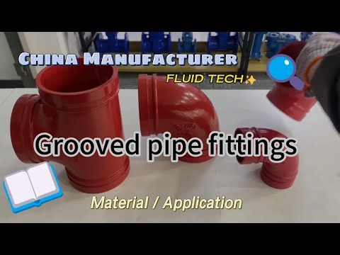 FLUID TECH 🔥 Fire Protection Pipe Fittings | Trench Tees & 90° Trench Elbows