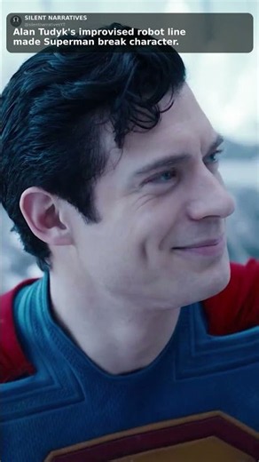 Alan Tudyk Made Superman Break With One Improvised Line #superman #alantudyk #shorts