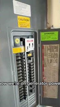 Simulating a power outage!