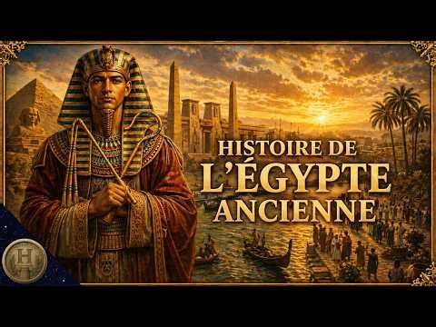 Endormez-vous en écoutant l'histoire COMPLÈTE de l'Égypte antique — Terre des pyramides, des rois...