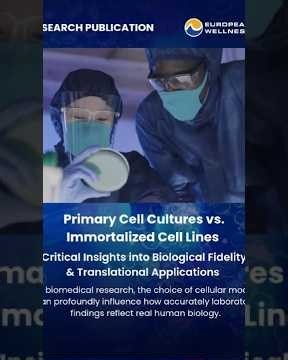 Primary Cell Cultures vs. Immortalized Cell Lines