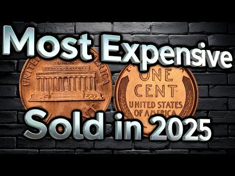 Top 15 Most Expensive Lincoln Pennies Sold in 2025