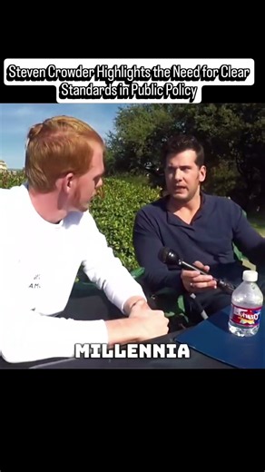 Steven Crowder Highlights the Need for Clear Standards in Public Policy #stevencrowder #conservative