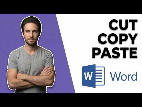 How To Cut Copy And Paste In Microsoft Word [Easy Step-By-Step Guide]