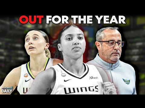 Azzi Fudd OUT For The Season! Are The Wings In Trouble?