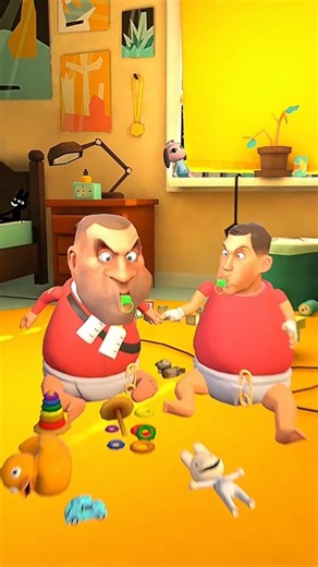 Lil' Scout And lil' Soldier Are Messing Around With A Whistle #tf2 #animation #memes