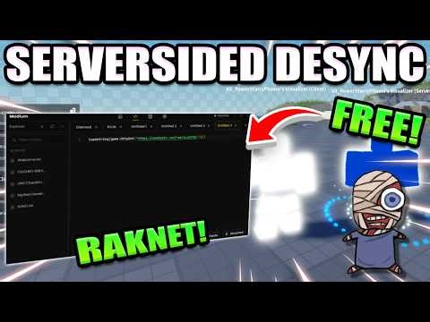 *FREE* Going Invisible in Roblox Using Server-Sided Desync (RakNet) – Madium Executor PASTEBIN 2026