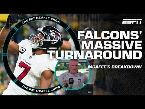 Pat McAfee REACTS to Falcons-Packers on TNF 💫 'Bijan Robinson was UNLEASHED!' | The Pat McAfee Show