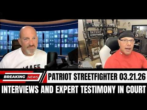 Patriot Streetfighter ✝️ Interviews And Expert Testimony In Court.