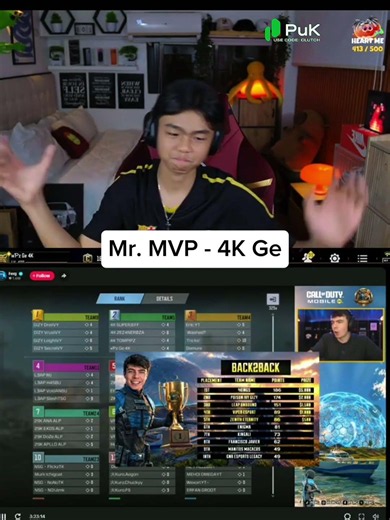 Leading MVP in the tournament #codm #codmobile #back2back #ferg #iferg