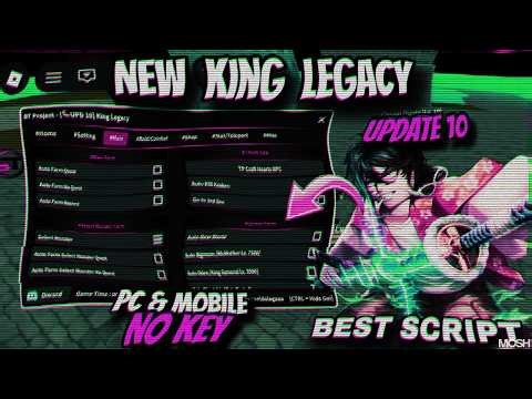 *UPD 10* KING LEGACY SCRIPT (PASTEBIN) | NO KEY! | (AUTO FARM, SEA EVENT, AUTO BOSS, AUTO DUNGEON)