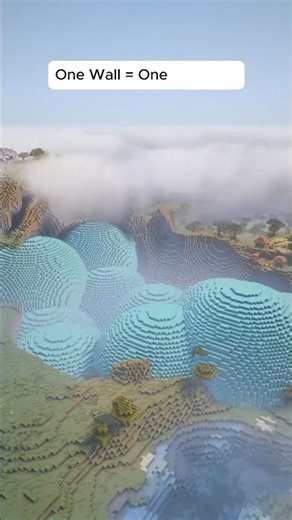 Diamond Mountain to Castle Transformation. One Wall = One Castle (EASY)