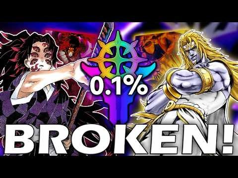 Obtaining The NEW 0.1% KOKUSHIBO & VANGUARD DIO OH! | Anime Vanguards