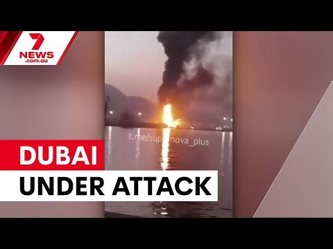 Dubai Airport chaos as strikes force flight cancellations | 7NEWS