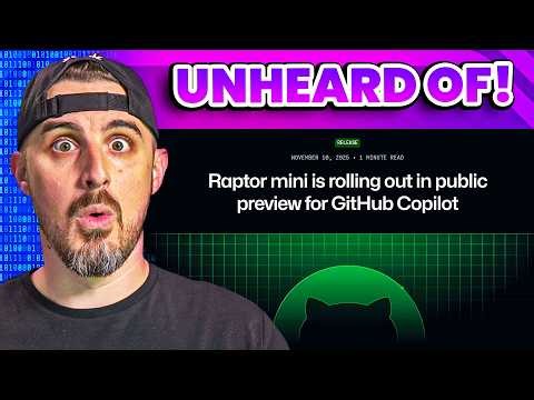 A New Model You Haven't Heard About (GitHub Raptor Mini)