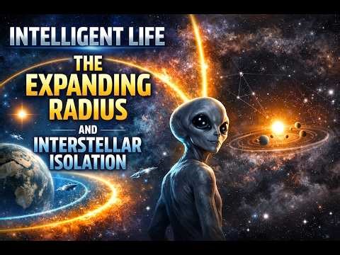 Intelligent Life 👽 : The Expanding Radius and Interstellar Isolation 🚀