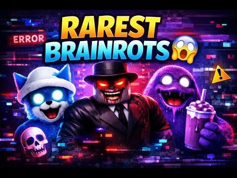 Top 5 Rarest Roblox Brainrots You’ll Never Find Again 😱