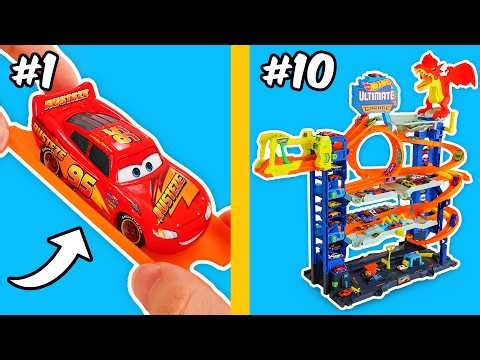 Smallest Vs Biggest Hot Wheels Tracks