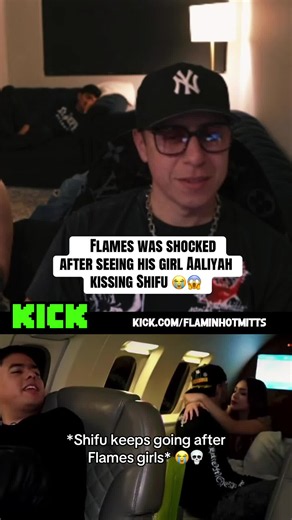 #flames #flaminhotmitts #shifu #adrianozendejas32 #aaliyah Flames was shocked after seeing his girl Aaliyah kissing Shifu