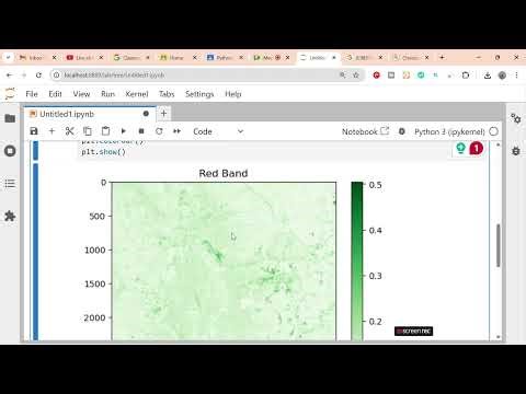 Python Foundation for Spatial Analysis | How to Visualize Satellite Imagery Bands