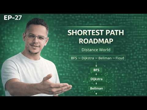 Stop Guessing Shortest Path ❌ | Full Algorithm Roadmap| (EP27) Phase 2.4.6