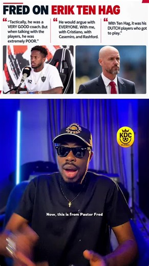 Erik Ten Hag always argued with players, He argue with Fred, Casemiro, Rashford and Cristiano Ronaldo. He would always Play his Dutch Players Fred claims Erik ten Hag argued with everyone, including Cristiano Ronaldo, Casemiro and Rashford, while favouring his Dutch players. #ManchesterUnited #ErikTenHag #CristianoRonaldo #Fred #MUFC