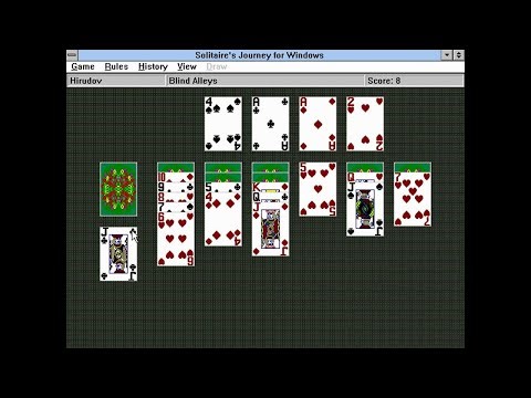 Solitaire's Journey - Blind Alley [Windows 3.1 Longplay] (1998) Andrew Visscher