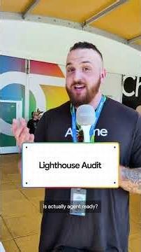 Lighthouse Audit: Make your website agent-ready