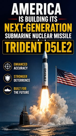 America’s Future Nuclear Deterrent: Trident II Gets $850 Million Upgrade #TridentII #D5LE2 #USNavy
