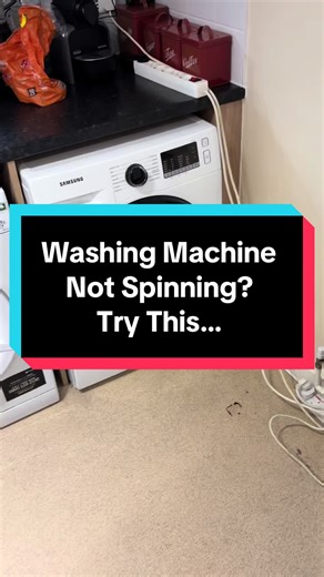 Washing Machine Not Spinning? Here's a DIY Fix!