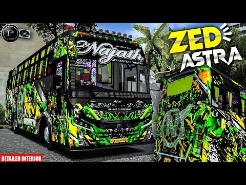 Bussid New ZedAstra ( NAJATH ) Bus For Bus Simulator Indonesia
