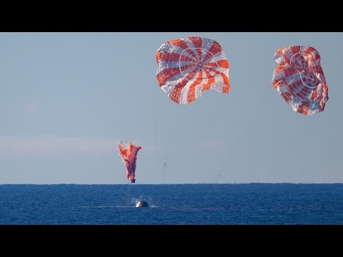 NASA holds press conference after Artemis II splashdown
