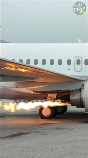 Why Flames Shoot Out of Airplane Engines ✈️🔥