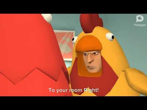 Evil Chicken gets grounded